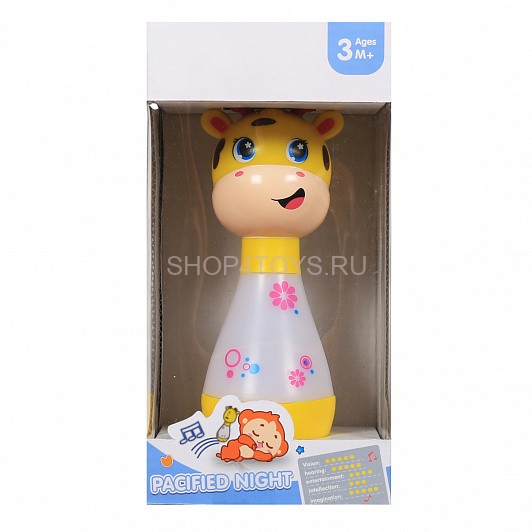 Музыкальная игрушка-ночник Жирафик - BA6893-2 Музыкальная игрушка-ночник Жирафик - BA6893-2