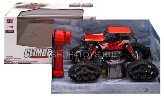 Радиоуправляемый краулер CLIMBER на гусеницах со сменными колесами - 8897-195Е Радиоуправляемый краулер CLIMBER на гусеницах со сменными колесами - 8897-195Е
