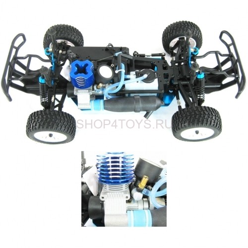 Радиоуправляемый джип с ДВС HSP 4WD Nitro Destrier Monster-Two Speed 1:10 - 94155 - 2.4G Радиоуправляемый джип с ДВС HSP 4WD Nitro Destrier Monster-Two Speed 1:10 - 94155 - 2.4G