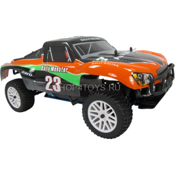 Радиоуправляемый джип с ДВС HSP 4WD Nitro Destrier Monster-Two Speed 1:10 - 94155 - 2.4G Радиоуправляемая полноприводная модель с ДВС 18 cxp. 2 скорости.