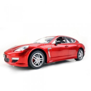 Радиоуправляемая машина MZ Porsche Panamera 1:14 - 2022K Радиоуправляемая модель спортивного автомобиля Porsche Panamera 1:14 с пультом управления в виде руля настоящего автомобиля