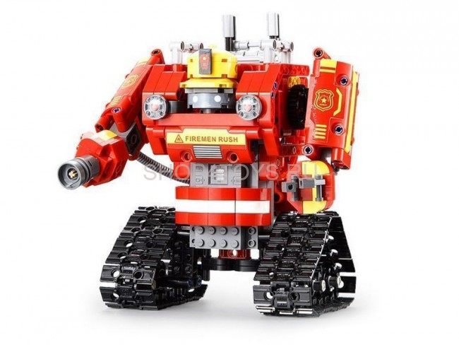 Радиоуправляемый конструктор CADA 2 в 1 пожарный робот-трансформер (538 деталей) - C51048W Радиоуправляемый конструктор CADA 2 в 1 пожарный робот-трансформер (538 деталей) - C51048W