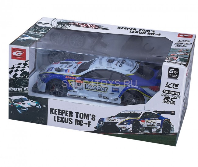 Радиоуправляемый автомобиль для дрифта Keeper Tom's Lexus RC-F 1:16 - TJ8006