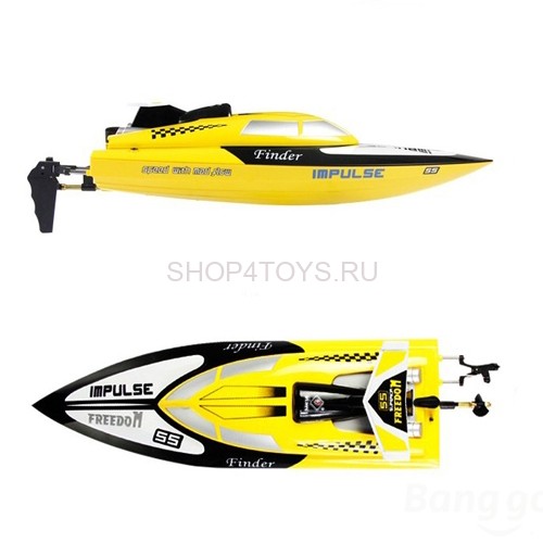 Радиоуправляемый катер WL toys Tiger-Shark 2.4G - WL912 PRO Радиоуправляемый катер WL toys Tiger-Shark 2.4G - WL912 PRO