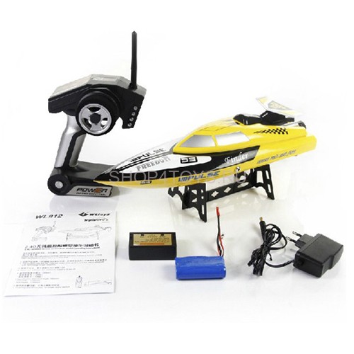 Радиоуправляемый катер WL toys Tiger-Shark 2.4G - WL912 PRO Радиоуправляемый катер WL toys Tiger-Shark 2.4G - WL912 PRO
