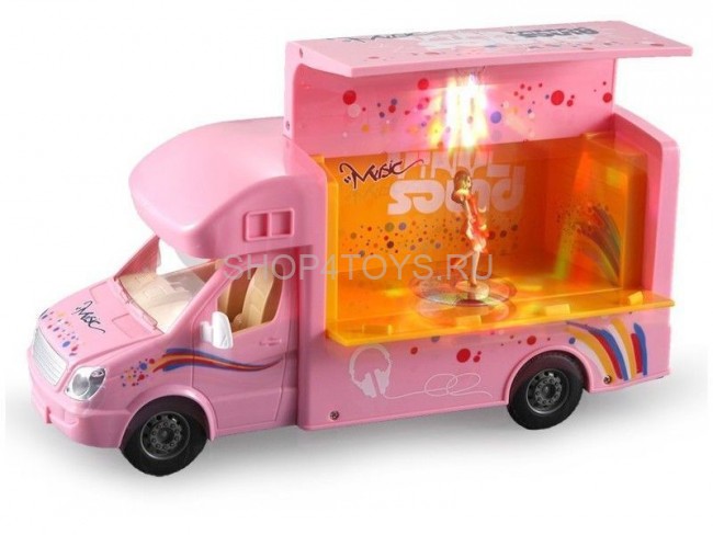 Радиоуправляемая машина Double E розовая сцена на колесах 1:18 2.4G - E669-003-PINK Радиоуправляемая машина Double E розовая сцена на колесах 1:18 2.4G - E669-003-PINK