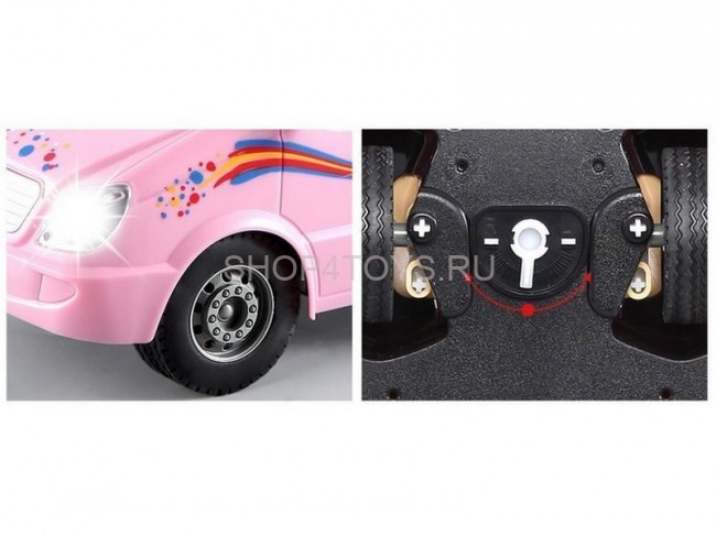 Радиоуправляемая машина Double E розовая сцена на колесах 1:18 2.4G - E669-003-PINK Радиоуправляемая машина Double E розовая сцена на колесах 1:18 2.4G - E669-003-PINK