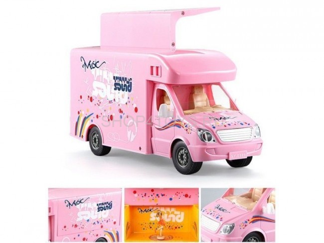 Радиоуправляемая машина Double E розовая сцена на колесах 1:18 2.4G - E669-003-PINK Радиоуправляемая машина Double E розовая сцена на колесах 1:18 2.4G - E669-003-PINK