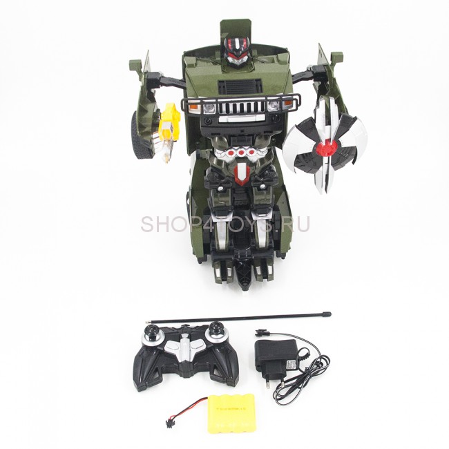 Радиоуправляемый трансформер Hammer H2 Green 1:14 - MZ-2323P Радиоуправляемый трансформер Hammer H2 Green 1:14 - MZ-2323P