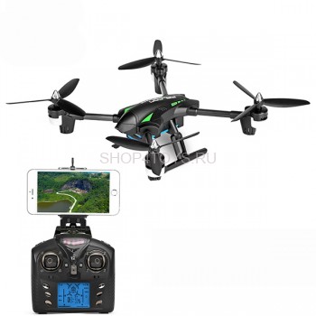 Радиоуправляемый квадрокоптер WLtoys Q323 FPV 2.4G с WiFi камерой - Q323B Радиоуправляемый квадрокоптер WLtoys FPV с Wifi камерой, пульт 2.4G, время полета до 15 минут!