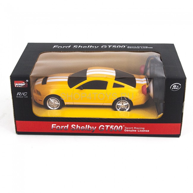 Радиоуправляемая машина Ford Mustang Yellow 1:24 - 27050-Y Радиоуправляемая машина Ford Mustang Yellow 1:24 - 27050-Y