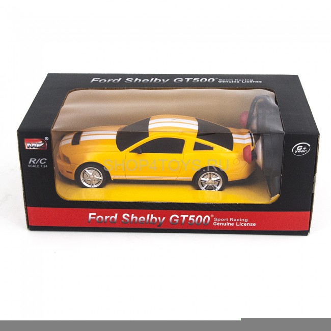Радиоуправляемая машина Ford Mustang Yellow 1:24 - 27050-Y Радиоуправляемая машина Ford Mustang Yellow 1:24 - 27050-Y