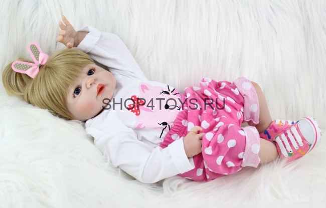 Реборн девочка силиконовая Николь 