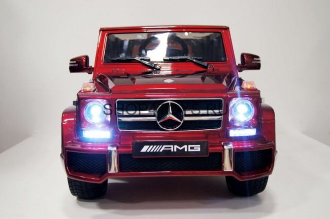 Детский электромобиль Mercedes Benz G63 LUXURY 2.4G - Red - HL168-LUX-RED Детский электромобиль Mercedes Benz G63 LUXURY 2.4G - Red - HL168-LUX-RED