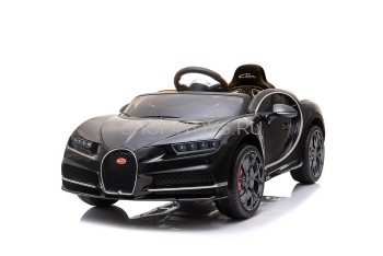 Детский электромобиль Bugatti Chiron 2.4G - BLACK - HL318 Детский электромобиль Bugatti Chiron HL318 по лицензии известного автоконцерна выполнен по стилю легендарного спортивного автомобиля Bugatti Chiron