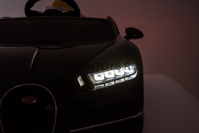 Детский электромобиль Bugatti Chiron 2.4G - BLACK - HL318 Детский электромобиль Bugatti Chiron 2.4G - BLACK - HL318