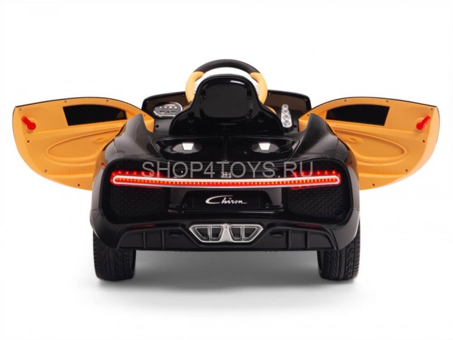 Детский электромобиль Bugatti Chiron 2.4G - BLACK - HL318 Детский электромобиль Bugatti Chiron 2.4G - BLACK - HL318