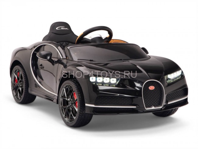 Детский электромобиль Bugatti Chiron 2.4G - BLACK - HL318 Детский электромобиль Bugatti Chiron 2.4G - BLACK - HL318