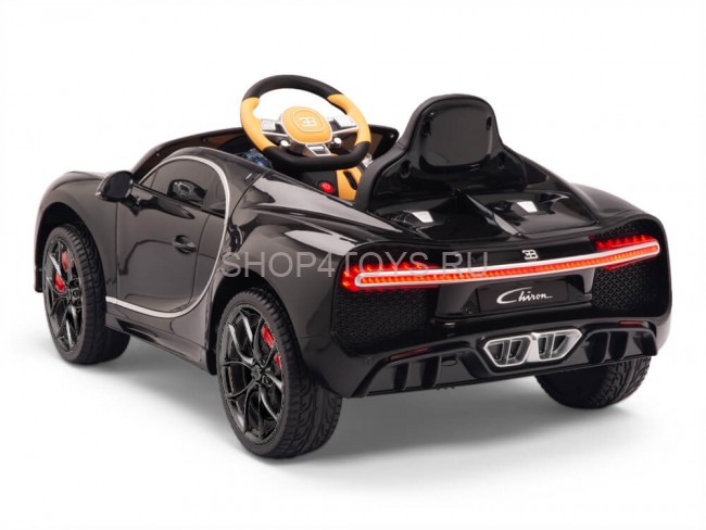Детский электромобиль Bugatti Chiron 2.4G - BLACK - HL318 Детский электромобиль Bugatti Chiron 2.4G - BLACK - HL318