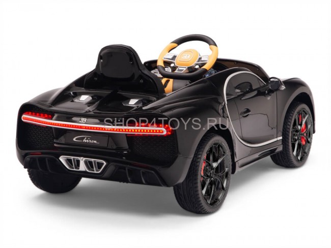 Детский электромобиль Bugatti Chiron 2.4G - BLACK - HL318 Детский электромобиль Bugatti Chiron 2.4G - BLACK - HL318