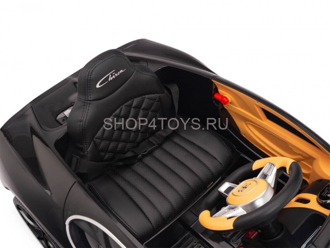 Детский электромобиль Bugatti Chiron 2.4G - BLACK - HL318 Детский электромобиль Bugatti Chiron 2.4G - BLACK - HL318