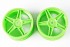 Диски пластиковые (2 штуки, перед, зеленые) - HSP06008P