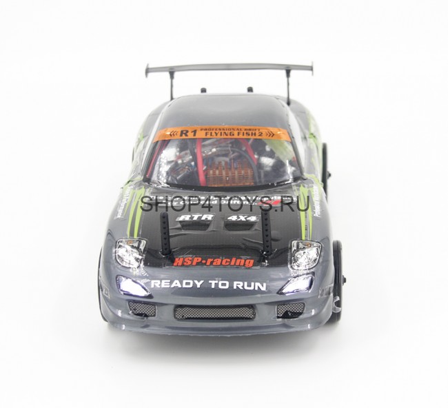 Радиоуправляемый автомобиль для дрифта HSP Flying Fish 2 - 1:16 4WD - 94163T3-16378 - 2.4G Радиоуправляемый автомобиль для дрифта HSP Flying Fish 2 - 1:16 4WD - 94163T3-16378 - 2.4G