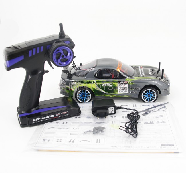 Радиоуправляемый автомобиль для дрифта HSP Flying Fish 2 - 1:16 4WD - 94163T3-16378 - 2.4G Радиоуправляемый автомобиль для дрифта HSP Flying Fish 2 - 1:16 4WD - 94163T3-16378 - 2.4G