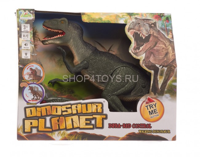 Радиоуправляемый динозавр тиранозавр (звук, свет) - RS6126A Радиоуправляемый динозавр тиранозавр (звук, свет) - RS6126A