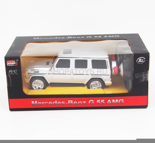 Радиоуправляемая машина Mersedes G55 Silver 1:24 - MZ-27029-S