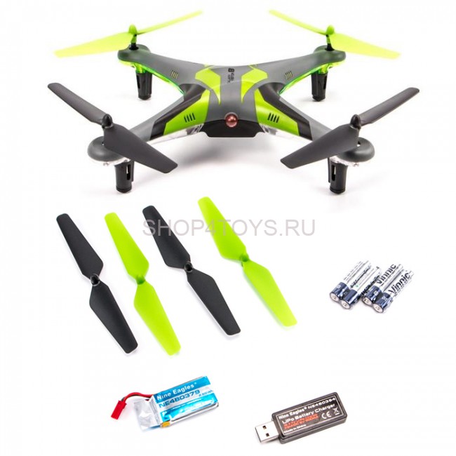 Радиоуправляемый квадрокоптер Nine Eagles Galaxy Visitor 8 Black&Green 2.4G - NE201914 Радиоуправляемый квадрокоптер Nine Eagles Galaxy Visitor 8 Black&Green 2.4G - NE201914