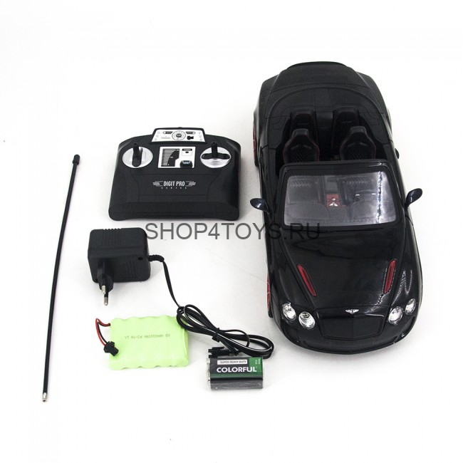 Радиоуправляемая машина MZ Bentley Continental GT Supersport ISR 2011 Black 1:14, открываюся двери и капот - MZ-2249J-BL Радиоуправляемая машина MZ Bentley Continental GT Supersport ISR 2011 Black 1:14, открываюся двери и капот - MZ-2249J-BL