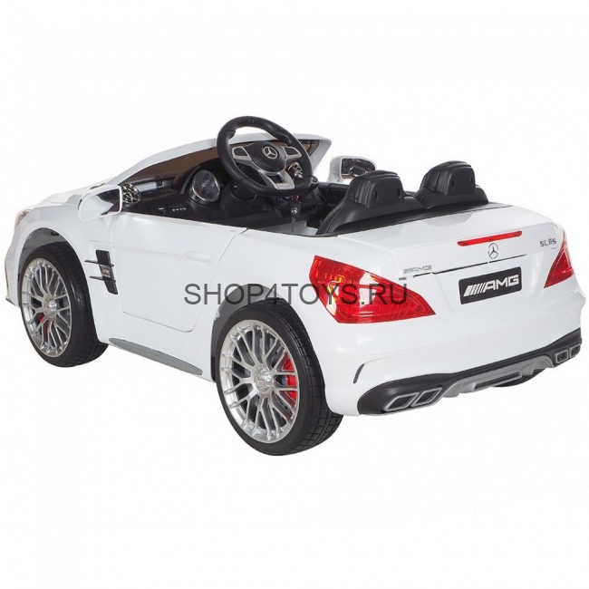 Детский электромобиль Mercedes-Benz SL65 White 12V 2.4G - XMX602-W