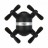 Квадрокоптер MJX X929H Mini RTF 2.4G - Black - X929H