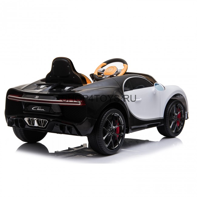Детский электромобиль Bugatti Chiron 2.4G - WHITE-BLACK - HL318 Детский электромобиль Bugatti Chiron 2.4G - WHITE-BLACK - HL318