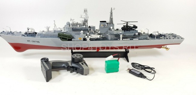 Радиоуправляемый корабль Heng Tai эскадренный миноносец Smasher 1:275 2.4G - HT-2879B Радиоуправляемый корабль Heng Tai эскадренный миноносец Smasher 1:275 2.4G - HT-2879B