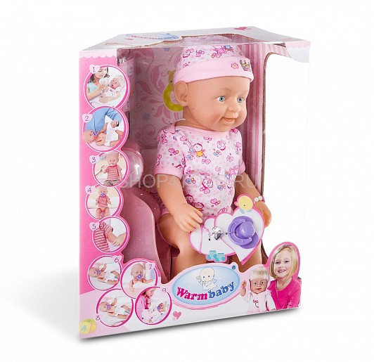 Пупс функциональный Warm Baby - 8004-408А Пупс функциональный Warm Baby - 8004-408А