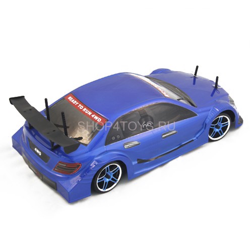 Радиоуправляемый автомобиль для дрифта HSP Flying Fish 1 - 1:10 4WD - 94123F-12384B - 2.4G Радиоуправляемый автомобиль для дрифта HSP Flying Fish 1 - 1:10 4WD - 94123F-12384B - 2.4G