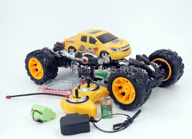 Радиоуправляемый автомобиль Каркадер желтый - 333-NBS03