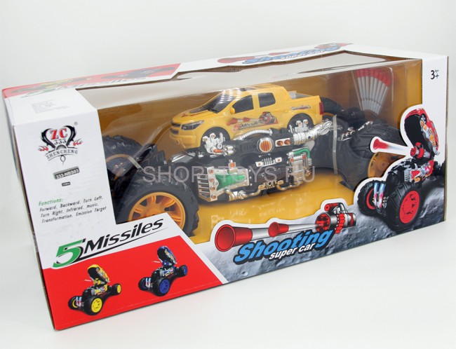 Радиоуправляемый автомобиль Каркадер желтый - 333-NBS03