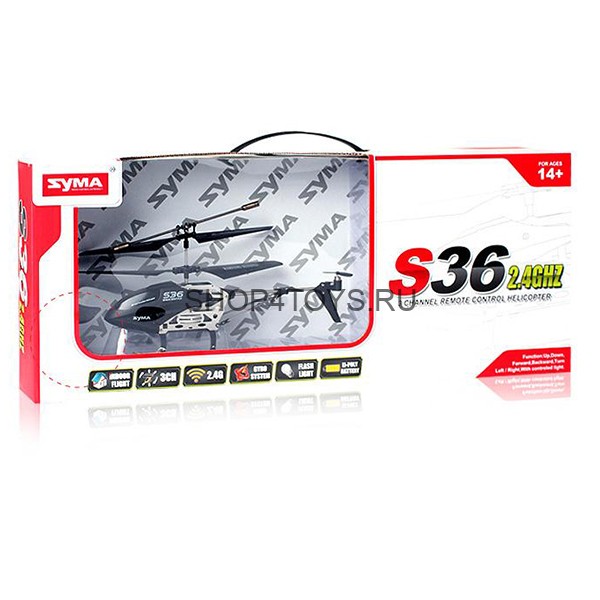 Радиоуправляемый вертолет Syma S36 2.4G - S36