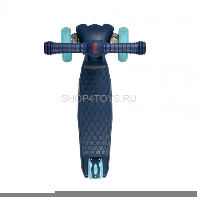 Самокат Трехколесный Складной, со Светящимися Колесами, Синий - MSC-J072002D Самокат Трехколесный Складной, со Светящимися Колесами, Синий - MSC-J072002D