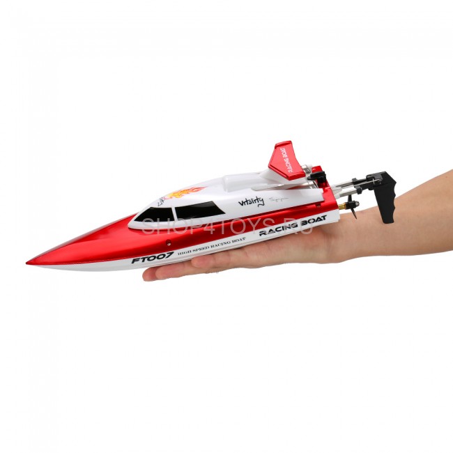 Радиоуправляемый катер Fei Lun FT007 2.4G - FT007-RED Радиоуправляемый катер Fei Lun FT007 2.4G - FT007-RED