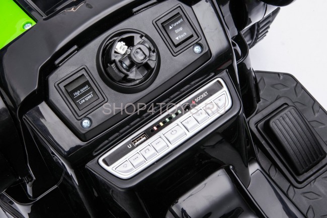 Детский электромобиль трактор с ковшом и пультом управления (зеленый, 2WD, EVA) - HL389-LUX-GREEN Детский электромобиль трактор с ковшом и пультом управления (зеленый, 2WD, EVA) - HL389-LUX-GREEN