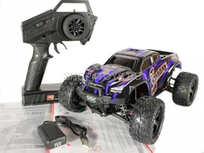 Радиоуправляемый монстр Remo Hobby RH1631 V2.0 4WD RTR масштаб 1:16 2.4G - RH1631V2-BLUE Радиоуправляемый монстр Remo Hobby RH1631 V2.0 4WD RTR масштаб 1:16 2.4G - RH1631V2-BLUE