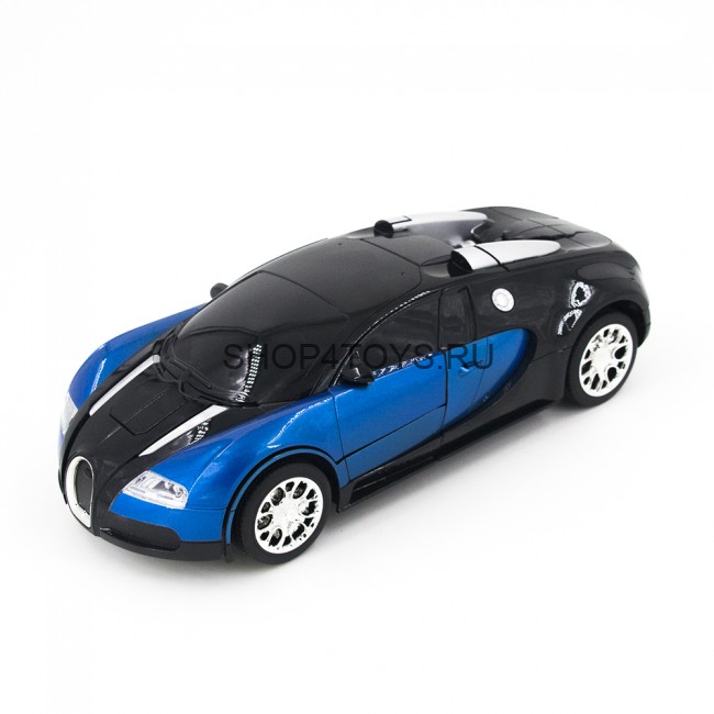 Радиоуправляемый трансформер робот зверь Бугатти Bugatti Veyron Blue 1:14 - MZ-2801P-B Радиоуправляемый трансформер робот зверь Бугатти Bugatti Veyron Blue 1:14 - MZ-2801P-B
