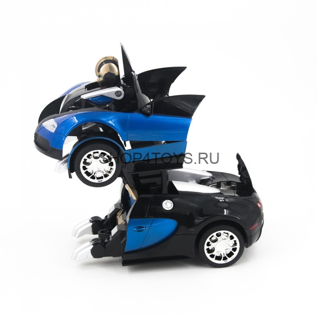 Радиоуправляемый трансформер робот зверь Бугатти Bugatti Veyron Blue 1:14 - MZ-2801P-B Радиоуправляемый трансформер робот зверь Бугатти Bugatti Veyron Blue 1:14 - MZ-2801P-B