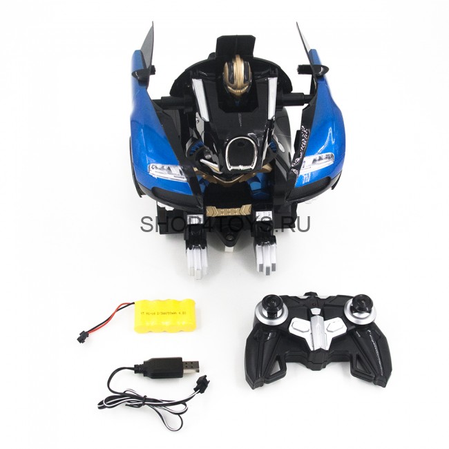 Радиоуправляемый трансформер робот зверь Бугатти Bugatti Veyron Blue 1:14 - MZ-2801P-B Радиоуправляемый трансформер робот зверь Бугатти Bugatti Veyron Blue 1:14 - MZ-2801P-B