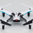 Радиоуправляемый квадрокоптер Nine Eagles Galaxy Visitor 8 Black&White 2.4G - NE201882