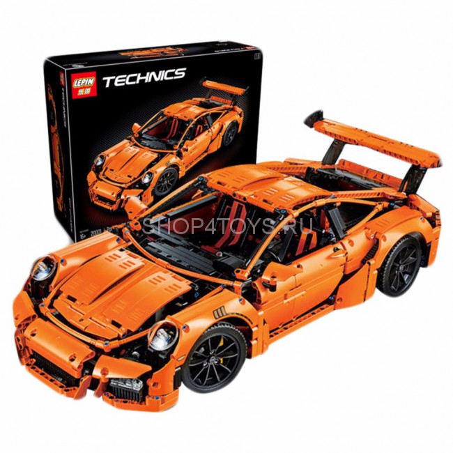 Конструктор Lepin Technics Porsche 911 GT3 RS (Technics 42056) - LN-20001 Конструктор Lepin Technics Porsche 911 GT3 RS (Technics 42056) - LN-20001